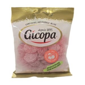 Cerises citriques Gicopa – sachet de 100 g de bonbons acidulés à la cerise