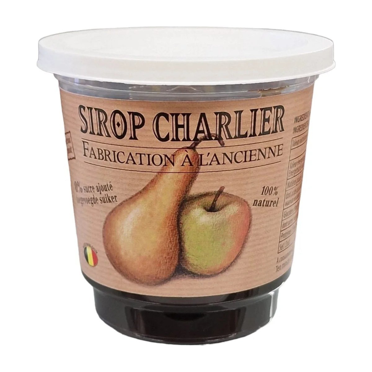 Sirop Charlier 450 g, peren-appelsiroop
